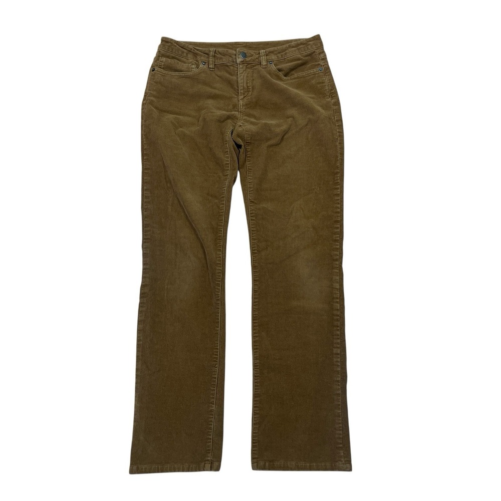 Patagonia Corduroy Straight Pants Womens 28/6 (Fits 30x32) Brown Cotton Blend